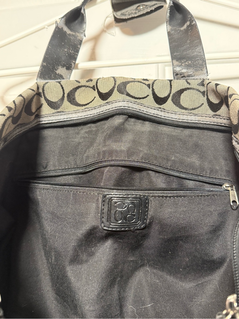 Coach Tote Bag Monogram - Picture 5 of 5